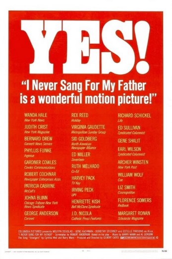 دانلود فیلم I Never Sang for My Father 1970
