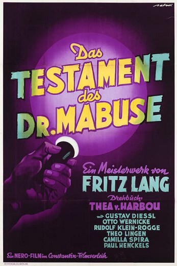 دانلود فیلم The Testament of Dr Mabuse 1933