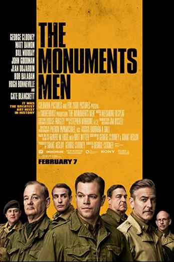 دانلود فیلم The Monuments Men 2014 دوبله فارسی